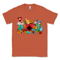 Copper Coffee And American Football Coffee Cups Classic Tee - FaDigitalArtStudio