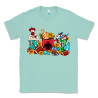 Seafoam Coffee And American Football Coffee Cups Classic Tee - FaDigitalArtStudio