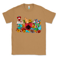Toasted Coconut Coffee And American Football Coffee Cups Classic Tee - FaDigitalArtStudio