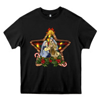 Black christmas baby jesus oh holly night Heavy Core Tee - RanaPortraitStore