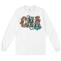 White cna life Long Sleeve Tee - RacoonDesign
