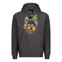 Smoke summer vibes messy bun Premium Hoodie - BarkalooDesign