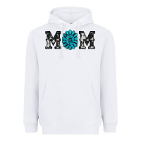 White cowhide with gemstone Heavyweight Hoodie - RanaPortraitStore