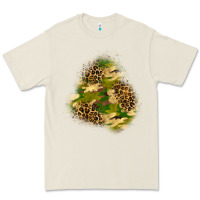 Bone camouflage and leopard patch  3 Premium Tee - BundleAndBundleShop