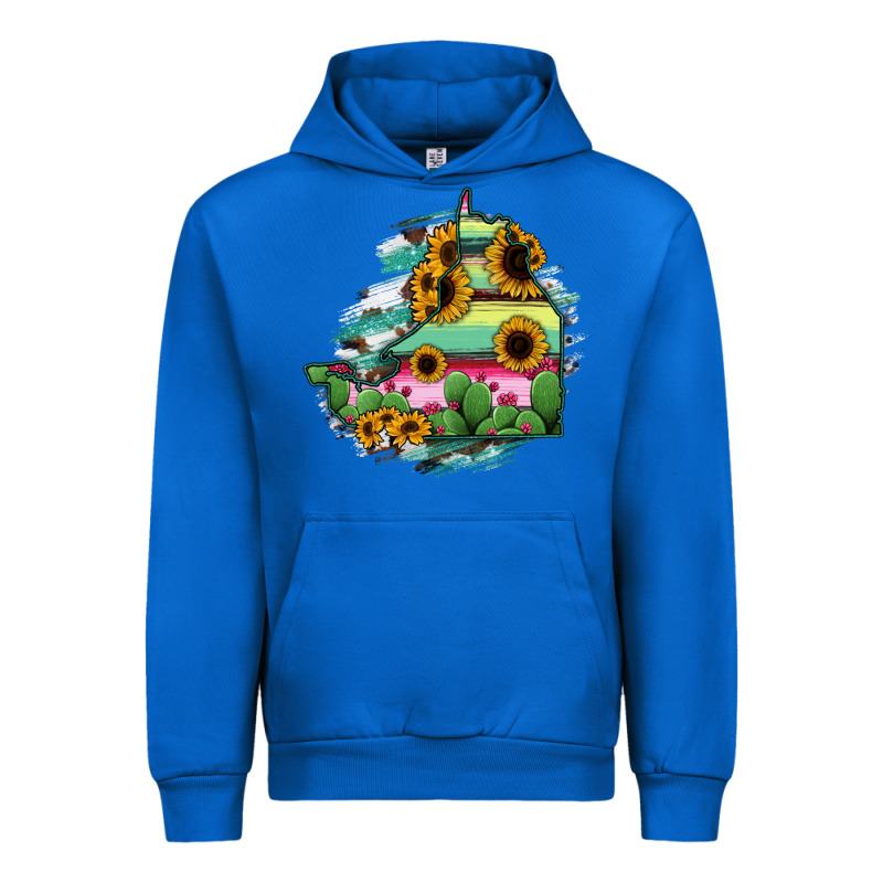 Campeche State Of Mexico Map Urban Hoodie by RanaPortraitStore | Teevron