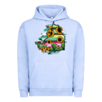 Pigment Grape Ice Campeche State Of Mexico Map Urban Hoodie - RanaPortraitStore