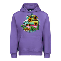 Tulip Campeche State Of Mexico Map Urban Hoodie - RanaPortraitStore