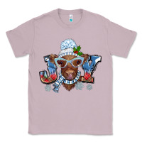 Lilac Christmas snow cow joy Classic Tee - BarkalooDesign