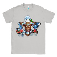 Moon Dust Christmas snow cow joy Classic Tee - BarkalooDesign