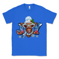 True Royal Christmas snow cow joy Classic Tee - BarkalooDesign
