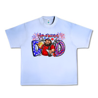 Grape Ice american dod Urban Heavy Tee - CowhideDigitalArt