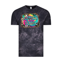 Cloud Black Summer Vibes Vintage Tee - CowhideDigitalArt