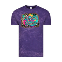 Cloud Purple Summer Vibes Vintage Tee - CowhideDigitalArt