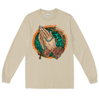 Mushroom god bless you Long Sleeve Tee - RacoonDesign