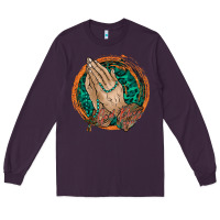 Plum god bless you Long Sleeve Tee - RacoonDesign