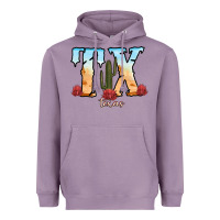 Lavender texas cactus Heavyweight Hoodie - RanaPortraitStore