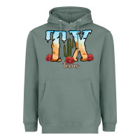 Sage texas cactus Heavyweight Hoodie - RanaPortraitStore