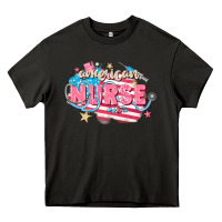 Asphalt American Nurse Heavy Core Tee - FaDigitalArtStudio