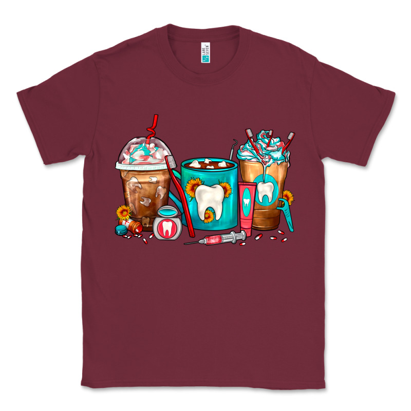 Dentist Coffee Cups Classic Tee by FaDigitalArtStudio | Teevron
