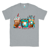 Heather Grey Dentist Coffee Cups Classic Tee - FaDigitalArtStudio