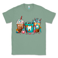 Sage Dentist Coffee Cups Classic Tee - FaDigitalArtStudio