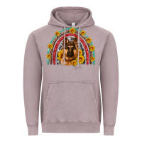 Vintage Zinc german shepherd rainbow Vintage Hoodie - Artiststas