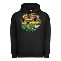 Pigment Black Chiapas State Of Mexico Map Urban Hoodie - RanaPortraitStore