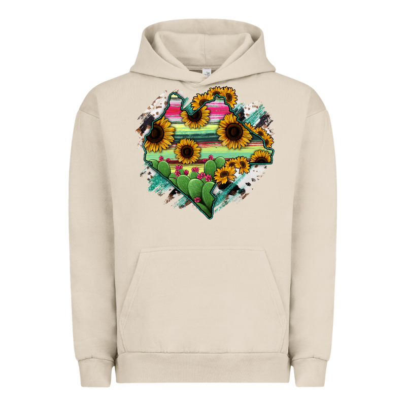 Chiapas State Of Mexico Map Urban Hoodie by RanaPortraitStore | Teevron
