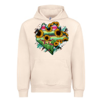 Sandshell Chiapas State Of Mexico Map Urban Hoodie - RanaPortraitStore