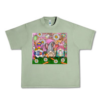 Oil Green easter gnome Urban Heavy Tee - CowhideDigitalArt