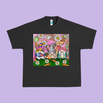 Easter Gnome Urban Heavy Tee Designed By Cowhidedigitalart