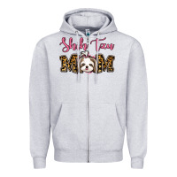 Heather Grey Shih Tzu Mom Zipper Hoodie - Jasminsmagicworld