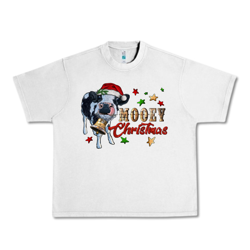 Mooey Christmas Urban Heavy Tee by RanaPortraitStore | Teevron