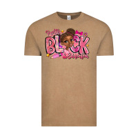 Vintage Coffee Pretty Black Educated Vintage Tee - CowhideDigitalArt