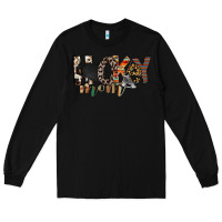 Black hockey mom Long Sleeve Tee - RacoonDesign