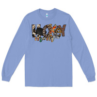 Colony Blue hockey mom Long Sleeve Tee - RacoonDesign