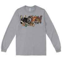 Heather Grey hockey mom Long Sleeve Tee - RacoonDesign