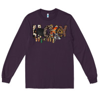 Plum hockey mom Long Sleeve Tee - RacoonDesign