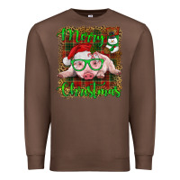 Chestnut merry christmas baby pig Premium Sweatshirt - RanaPortraitStore
