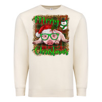 Sandshell merry christmas baby pig Premium Sweatshirt - RanaPortraitStore