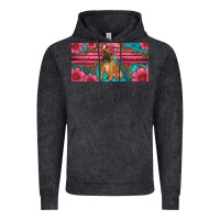 Vintage Black french bulldog floral license plate Vintage Hoodie - Artiststas