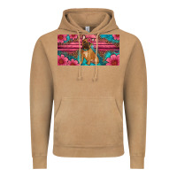 Vintage Camel french bulldog floral license plate Vintage Hoodie - Artiststas