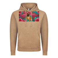 Vintage Coffee french bulldog floral license plate Vintage Hoodie - Artiststas
