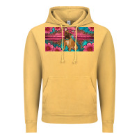 Vintage Mustard french bulldog floral license plate Vintage Hoodie - Artiststas