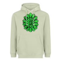 Matcha green gemstone Heavyweight Hoodie - RanaPortraitStore