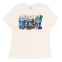 Bone Christmas Coffee Ladies Tee - CowhideDigitalArt