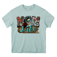 Arona Mom life skull Mother's Day Heavy Core Tee - FaDigitalArtStudio