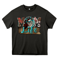 Asphalt Mom life skull Mother's Day Heavy Core Tee - FaDigitalArtStudio