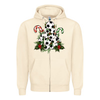 Sandshell soccer tree Christmas Zipper Hoodie - RanaPortraitStore