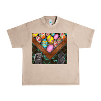 French Oak easter Urban Heavy Tee - CowhideDigitalArt